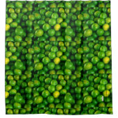 Grüner Duschvorhang (Vorderseite)