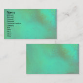 Grüner Eindruck Visitenkarte (Vorne/Hinten)