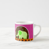 Grüner Elefant Espressotasse (Rechts)