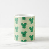 Grüner Elefant Kaffeetasse (Mittel)