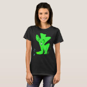 Grüner Elefant T-Shirt (Vorne ganz)
