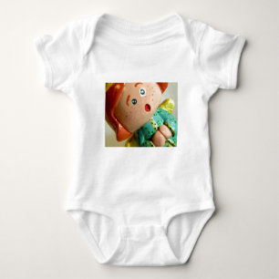 Grüner Engel I Baby Strampler