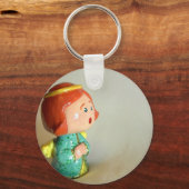 Grüner Engel III Schlüsselanhänger (Vorderseite)
