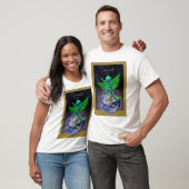 Grüner Engels-Weltfrieden-T - Shirt (Unisex)