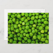 Grüner Erdnuss Postkarte (Vorne/Hinten)