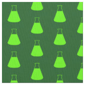 Grüner Erlenmeyer-Kolben Stoff (Nahaufnahme)