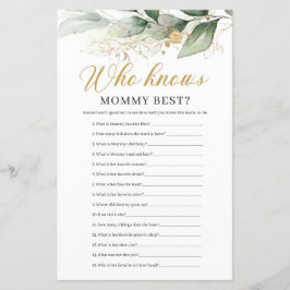 Grüner Eukalyptus, der das beste Spiel der Mama ke