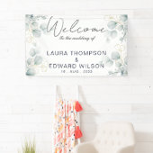 Grüner Eukalyptus-Grüngarten Banner (Insitu)