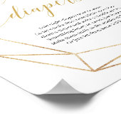 Grüner Eukalyptus Spätdiaper Spielschild boho Poster (Ecke)