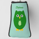 Grüner Eulen-Design Golf Headcover (Rotieren 90)