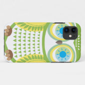 Grüner Eulen iPhone 5 Hülle (Rückseite (Horizontal))