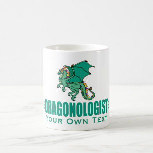 Grüner Fantasy-Drache Kaffeetasse