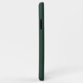 Grüner Farbblock-Monogramm geometrisch abstrakt Case-Mate iPhone Hülle (Hinten/Rechts)