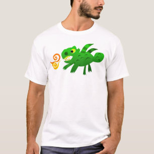 Grüner fester Drache (Erwachsener) T-Shirt