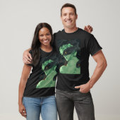 Grüner Fischgeist T-Shirt (Unisex)