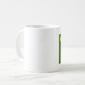 Grüner Flecken Kaffeetasse (Vorderseite Links)