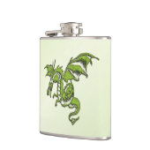 Grüner Flugdrache Flachmann (Links)
