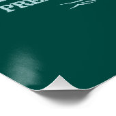 Grüner Fluss (Rafting2) Poster (Ecke)