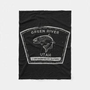 Grüner Fluss Utah Fliegenfischen Fleecedecke