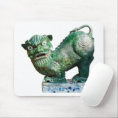 Grüner Foo Hund Mousepad (Mit Mouse)