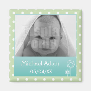 Grüner Fotomagnet Magnet