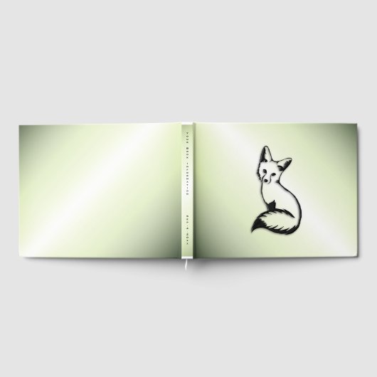Grüner Fox Gästebuch (Voll)
