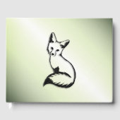 Grüner Fox Gästebuch (Vorderseite)
