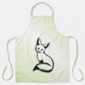 Grüner Fox Schürze (Vorderseite)