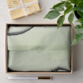 Grüner Fox Seidenpapier (Geschenk)