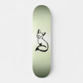 Grüner Fox Skateboard (Vorne)
