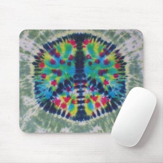 Grüner Frieden Mousepad (Mit Mouse)