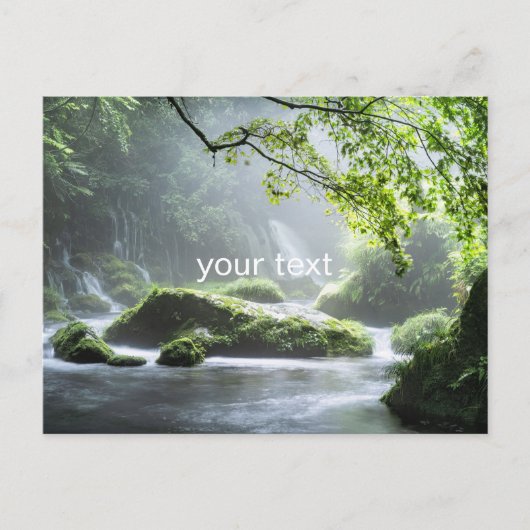 Grüner Frieden Postkarte (Vorderseite)