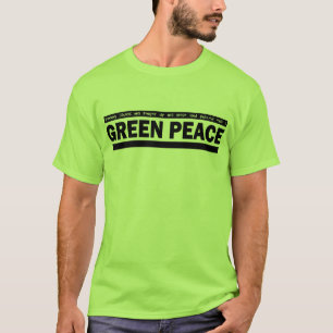 grüner Frieden T-Shirt