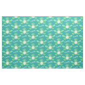 Grüner Frosch Aquarellkunst Stoff (Fat Quarter (45,7 x 55,9 cm))