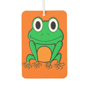 Grüner Frosch Autolufterfrischer