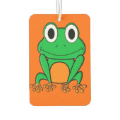 Grüner Frosch Autolufterfrischer (Rückseite)