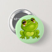 Grüner Frosch Button (Vorne & Hinten)