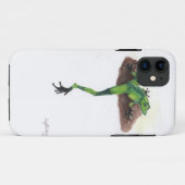 Grüner Frosch Case-Mate iPhone Hülle (Rückseite (Horizontal))