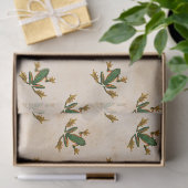 Grüner Frosch-Dekupage Seidenpapier (Geschenk)