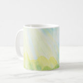 Grüner Frosch, der Rochen fängt Kaffeetasse (Vorderseite Links)