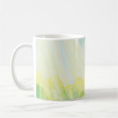 Grüner Frosch, der Rochen fängt Kaffeetasse (Links)