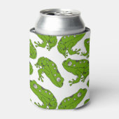 Grüner Frosch Dosenkühler (Kanne Vorderseite)