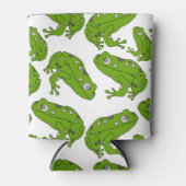 Grüner Frosch Dosenkühler (Vorderseite)