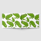 Grüner Frosch Gästebuch (Voll)