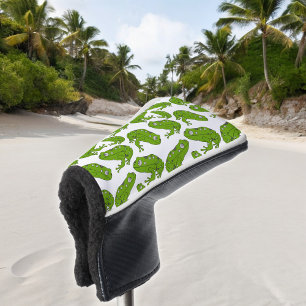 Grüner Frosch Golf Headcover