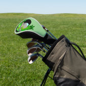 Grüner Frosch Golf Headcover (In SItu)