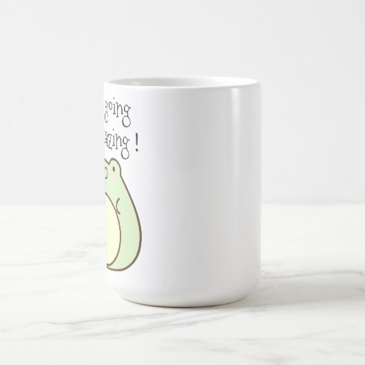 Grüner Frosch Kaffeetasse (Mittel)