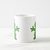 Grüner Frosch Kaffeetasse (Mittel)