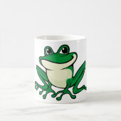 Grüner Frosch Kaffeetasse (Mittel)