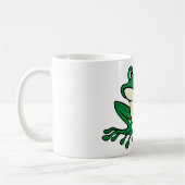 Grüner Frosch Kaffeetasse (Links)